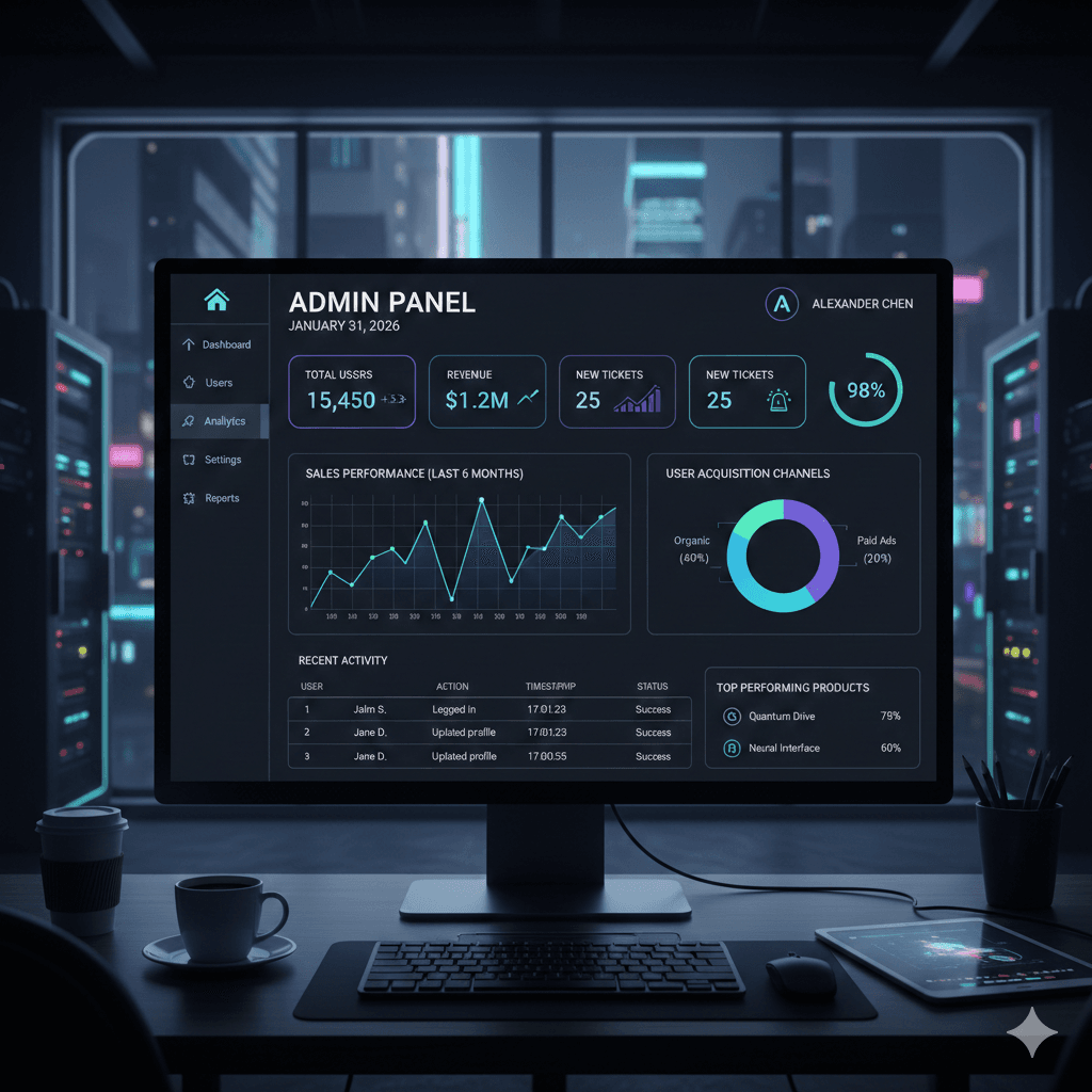 Admin Dashboard