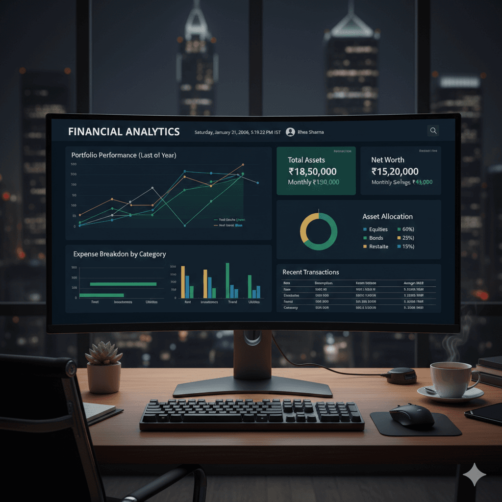 Financial dashboard